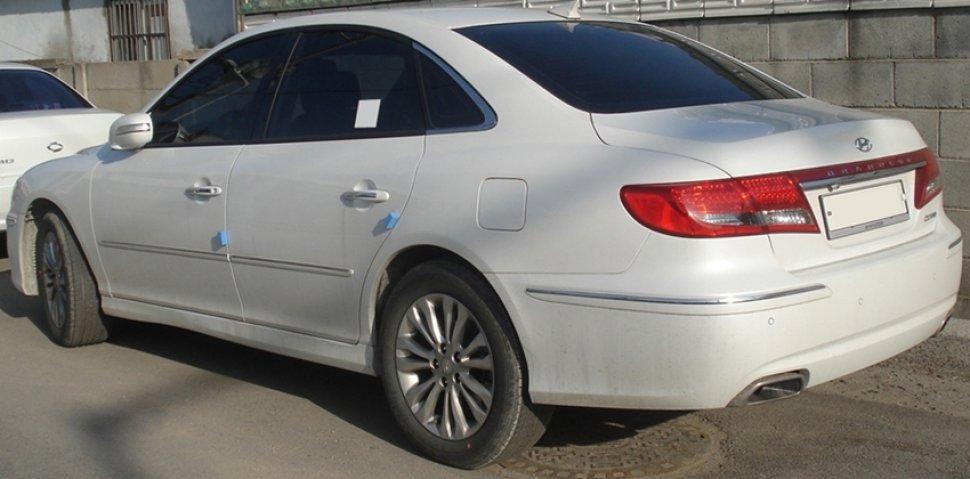 Hyundai Grandeur/Azera IV (TG, facelift 2009) 2.4 (179 Hp) Automatic